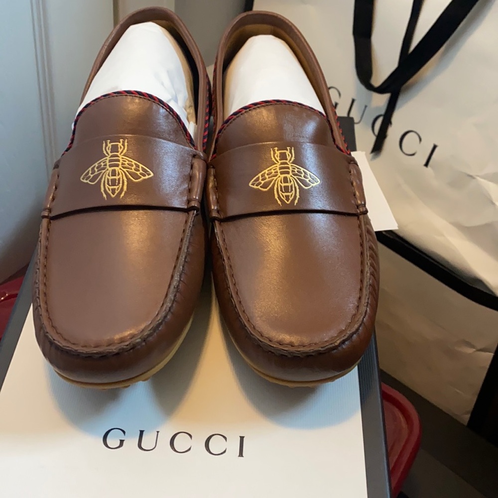Gucci Loafers size 8.5 Napa Moorea new in box